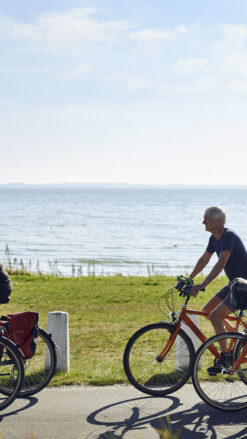 E-Bike cykeltur til Marselisborg med overnatning i telt.