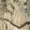 Caminito Del Rey vandrerute på siden af et bjerg i Andalusien Spanien. Vi kan arrangere jeres næste firmarejse til Spanien.