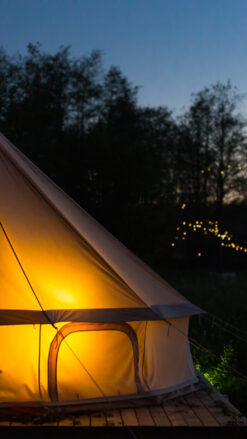 Glamping - 3 dage for 2 personer (Weekend)